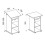 Table trolley projector projector rollers Neta 2
