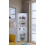 Wood glass corner display case showcase Jecka White 7
