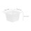 80Pcs White Hydroponic Planting Cups Pe Material Durable Mesh Net Pots 8