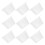 80Pcs White Hydroponic Planting Cups Pe Material Durable Mesh Net Pots 10