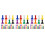 240Pcs Assorted Color Plastic Chess Pieces for Board Game Play Sets 2