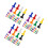240Pcs Assorted Color Plastic Chess Pieces for Board Game Play Sets 3