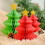 Honeycomb Paper Christmas Tree Decor 3 pcs 2