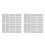 40Pcs Durable Stainless Steel Engraving Blanks Tag Pendants 5