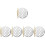 5Sets Multi-Hole Pelmeni Maker Aluminum Dumpling Mold Kitchen Gadget 4