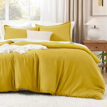 Mustard Yellow Comforter Set Full 3-Piece