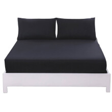 Parure de draps jumeaux en coton égyptien, poches profondes de 30 cm