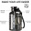 Lssam glasvattenflaska 85oz med lock 4