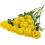 12 stk. sorte kunstige roser silke realistiske blomster 1