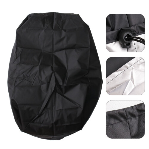 Housse de barbecue étanche noire pour grill Hibachi
