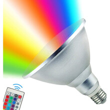 Solas tuile PAR38LED RGB+WW30W inmhéadaithe uiscedhíonach