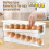 Automatic Rolling Egg Holder for Fridge, 4-Tier, 30-Egg 2