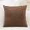 Housse de coussin carrée en velours avec fermeture éclair, 40 x 40 cm 1