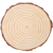 Unfinished Wooden Round Slice 19cm – DIY Craft Base