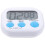 Relógio de parede digital magnético para cozinha, 30 cm (12 polegadas), ABS branco. 1