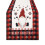 Bandeira de mesa natalina em linho, 13x72 polegadas (33x183 cm) 1