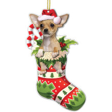 Christmas Dog Ornaments Double-Sided 26 Designs