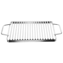 Roestvrijstalen grillrooster voor buitenbarbecue (1 stuk)