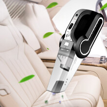 Portable Cordless Tire Inflator & Vacuum Cleaner 4-in-1