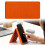 Portable Foldable Phone Holder Soft Silicone-Orange 3