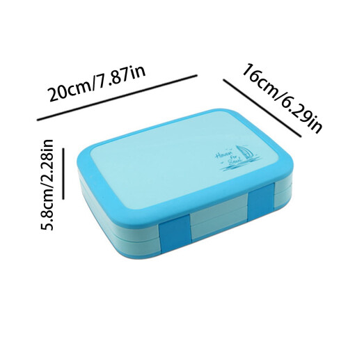 Mikrowellengeeigneter 5-Fächer-Bento-Behälter 2