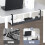 Not Drill Retractable Under Desk Cable Management-Black 40cm 6