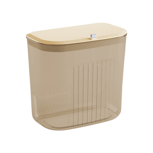 Hanging Storage Box for Cabinet Door Transparent Plastic 1