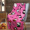 Coperta rosa di Hello Kitty per Halloween, adatta a donne e ragazze. 2