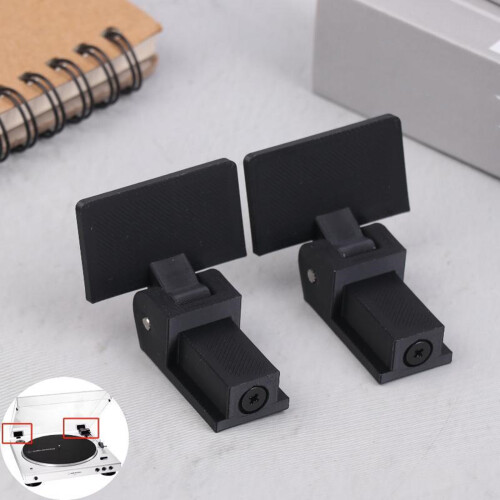 Record Player Dust Cover Hinges Plastic Material For Long Lasts 1