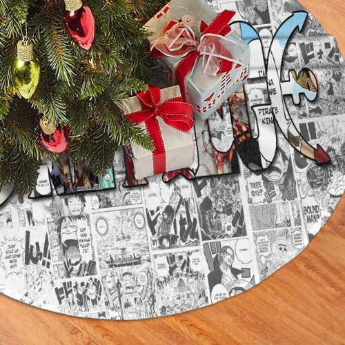Jupe de sapin de Noël 122 cm (48 pouces) une pièce 2