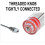 Meat Injector Syringe Plastic with Screw-on Needle 6