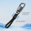 60W Fast Charge Keychain Cable Type C Braided Nylon with Alloy 5