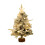 Christmas Mini Flocked Green Tree Table Decor 1pc 2