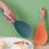 Pink Rice Spoon Heat-Resistant Non-Stick Kitchen Tool 3