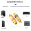 10Pcs Professional Connectors Socket Connectors Converters-1 3