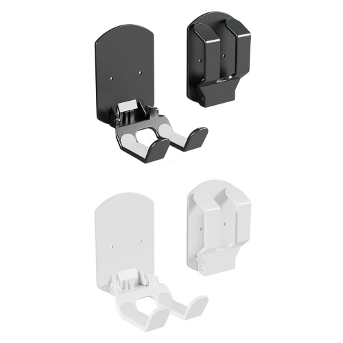 Multipurpose Headsets Hanger Hook With Nonslip Pad Design-White 1