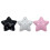 Elegant Star Pattern Rhinestones Headphone Accessory For-Gray 3