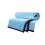 Microfiber All-Season Blanket 100x150cm Blue 2