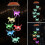 Outdoor Solar Wind Chime Light with LED Colors 5