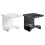 Wall Mounted Headphone Rack Headphone Stand Hanger Under-White 2
