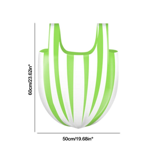Plastic Garbage Bag Green 50x60cm 1 Pack 2