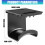 Wall Mounted Headphone Rack Headphone Stand Hanger Under-White 4