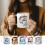 Mug en céramique thermosensible Chat 3D 325 ml 2