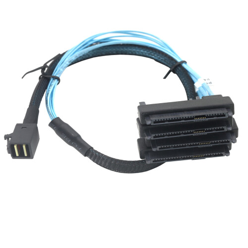 Câble d'alimentation SFF-8643 à 4 canaux 29 broches-100cm 2