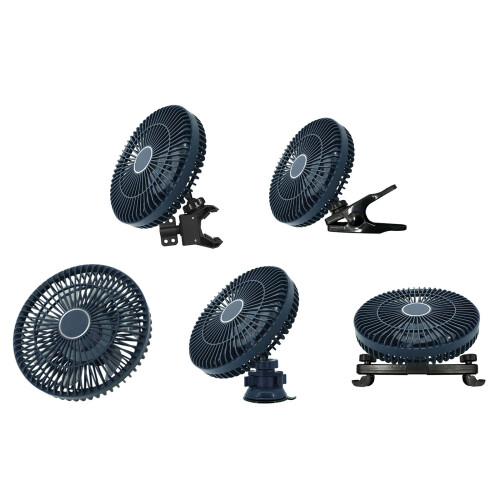 Texture en plastique de ventilateur-Pince rotative 1