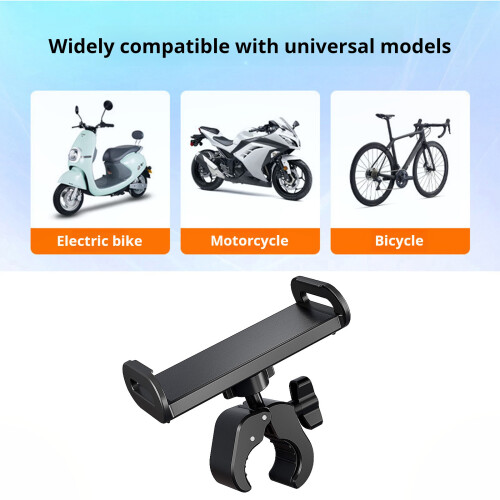 Support de téléphone pour tablettes en plastique, pour vélos, 1