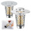 Popup Drain Strainer Universal Sink Stoppers Press-XSQ two pack 2