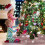 Rutschfester Samt-Weihnachtsbaumrock, 30 Zoll 4