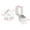 Stainless Steel House-Shaped Cookie Cutters 3 pcs 1