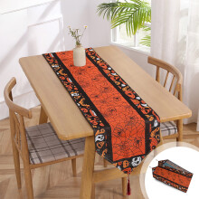 Halloween Table Runner Cotton Linen 70.8 x 12.9 in